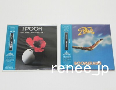 I POOH / JAPAN Mini LP CD x 8 titles + 1 Sleeve + PROMO BOX (Opera