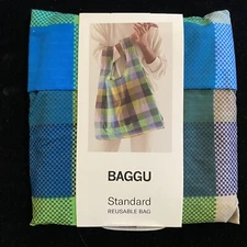 BAGGU MADRAS NO. 3 Standard Size Reusable Bag - NWT