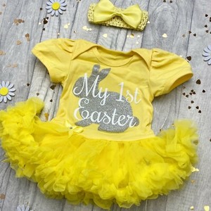 easter romper girl