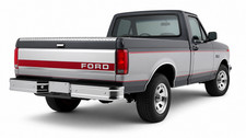 Ici Treadbrite Tailgate Cap 1987-1996 Ford Tailgate Protector Trim Ici Treadbrite Tailgate Cap 1987-1996 Ford Tailgate Protector Trim