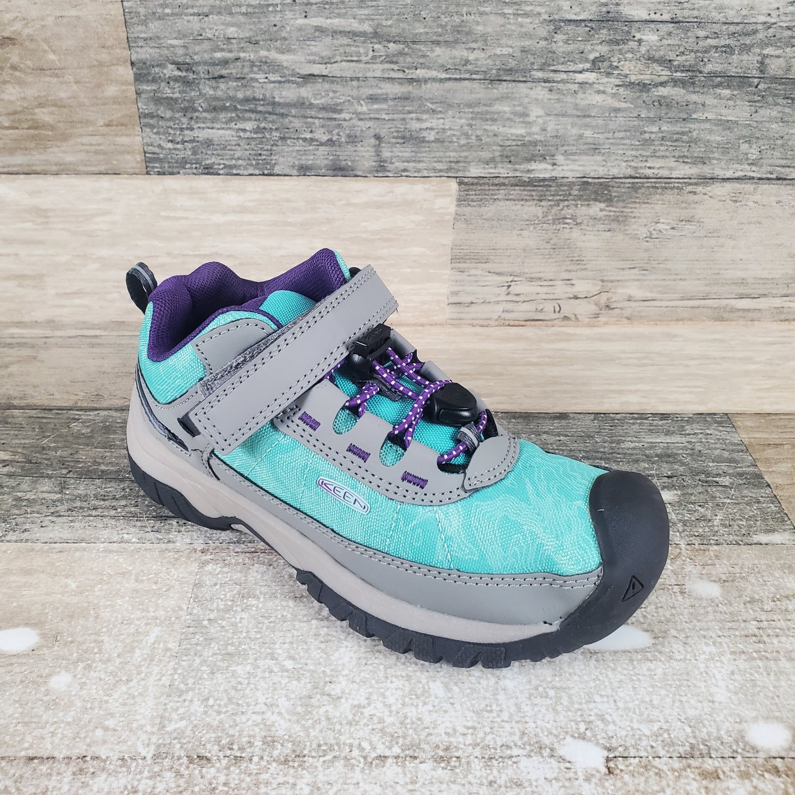 Scarpe da ginnastica Keen Targhee Sport per bambini da tracciamento ed escursionismo taglia 13 Waterfall Vapor