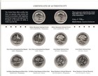 2013 US Mint AMERICA THE BEAUTIFUL P&D Uncirculated Set - 10 coins w/ OGP sleeve — photo 3