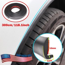 300cm Universal Car Wheel Fender Extension Moulding Rubber Flare Trim Protector