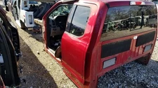 18 FORD F150 EXTENDED CAB DOOR ASSEMBLY REAR LEFT DRIVER RED