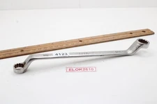 Napa Tools NDF 102 1/2" x 9/16" 12 Point SAE Offset Box-End Wrench 8.5" USA