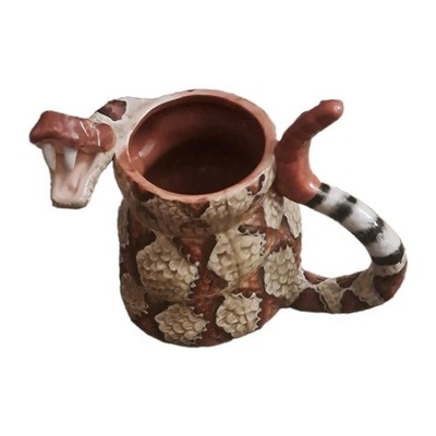 American Legacy Coiled Diamondback Rattlesnake Mug Craig Ferguson