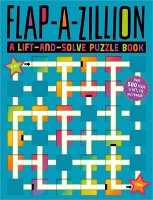 FLAP A ZILLION PUZZLE BOOK by Make Believe Ideas Paperback Self Help Business