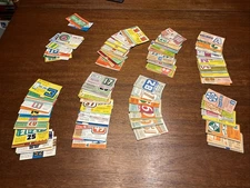 HUGE MIXED LOT of 200 1951-1959 Milwaukee Transport Bus Pass Tickets LOOK!