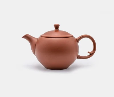 Azmaya Japanisch Tokoname Runde Rote Ton Teekanne - 250 Ml - Bild 1 von 4