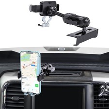 Metal Phone Mount for Ram Truck 2013-2018, Dash Mount Cell Phone Holder Compa...