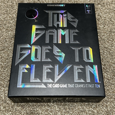 NIB SEALED This Game Goes to Eleven - The Card Game That Cranks It Past Ten