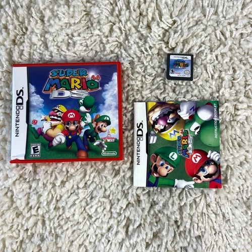 Super Mario 64 DS (Nintendo DS, 2004) Complete CIB Tested