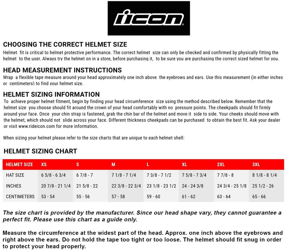 ICON Airflite Helmet Inner Sun Shield HydraDry Liner DOT ECE XS-3XL 2020-21 - Image 2 of 4