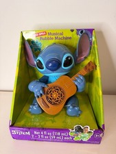 Disney Stitch No-Spill Musical Bubble Machine