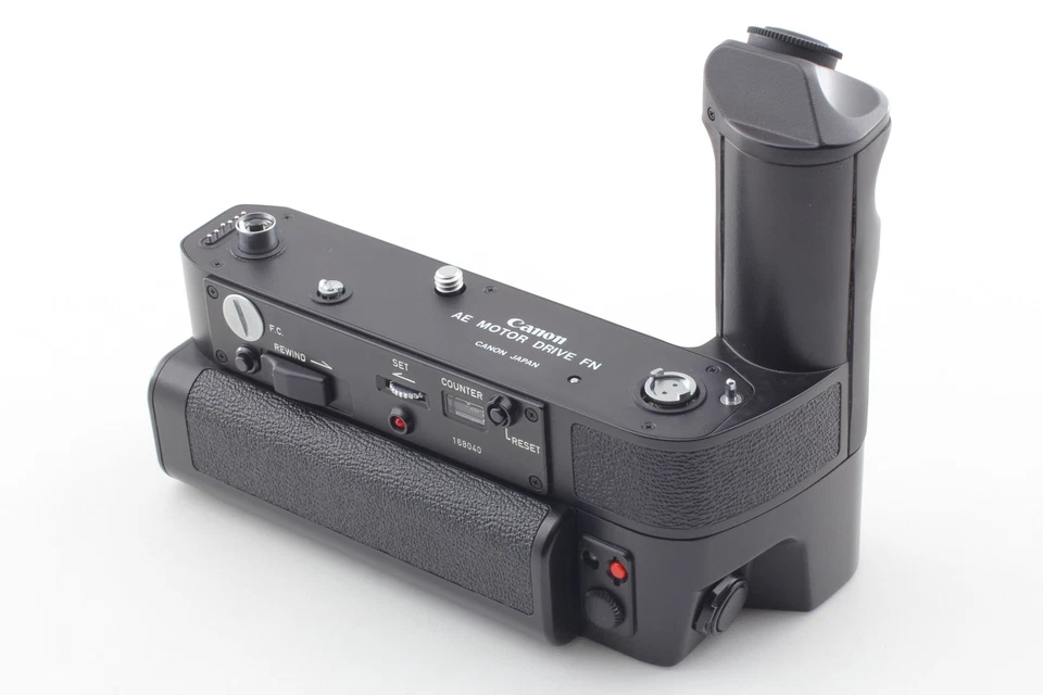 [Excelente COMO NUEVO] Enrollador eléctrico Canon AE Motor Drive para nuevo F-1 de JAPÓN Foto 4 de 4