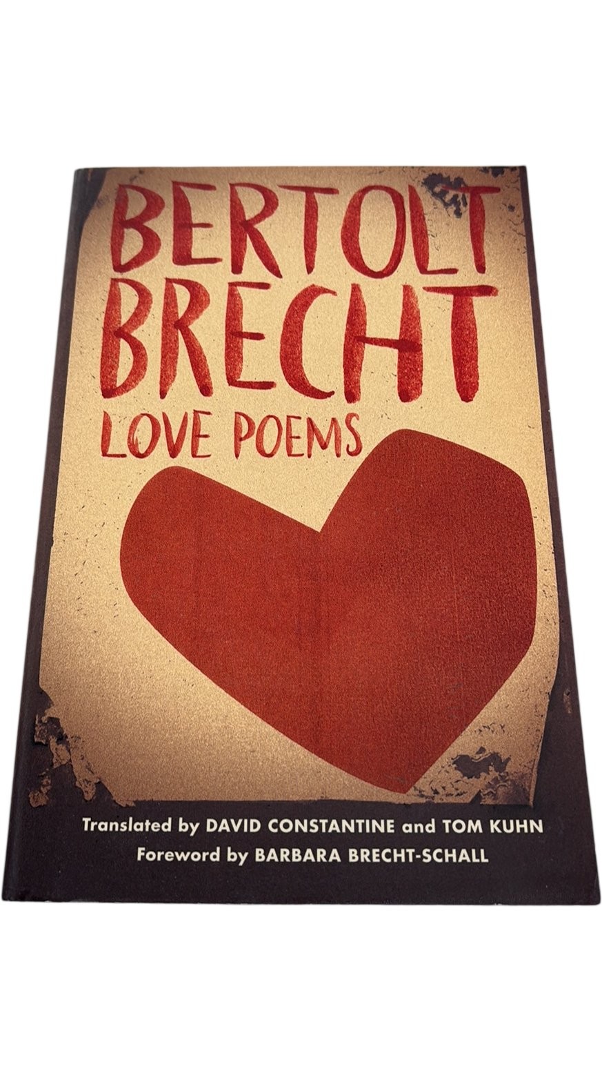 Love Poems Brecht Bertolt Paperback 2015 Poetry