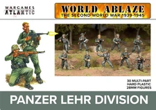 World Ablaze Panzer Lehr Division - Wargames Atlantic 28mm WWII World War 2