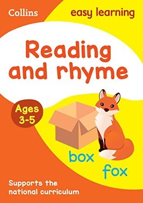 Collins Easy Learnin - Reading and Rhyme Ages 3-5  New Edition - Paper - H245z