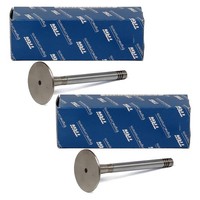 2X TRW 3071 Auslassventil FüR Porsche 911 3.0 / 3.3 Turbo + 964 3.6 Carrera / RS