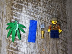 Lego 60158 City Jungle Cargo Helicopter Incomplete 