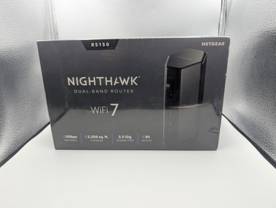New Netgear Nighthawk Dual-Band Router WiFi 7 RS150