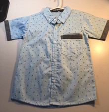 Retro Apparel Boys Youth Size 4 Shirt New With Tags Anchors Blue