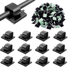 50 Pcs Cable Tidy Clips for Cable Management - Self-Adhesive Wire Clips for Car