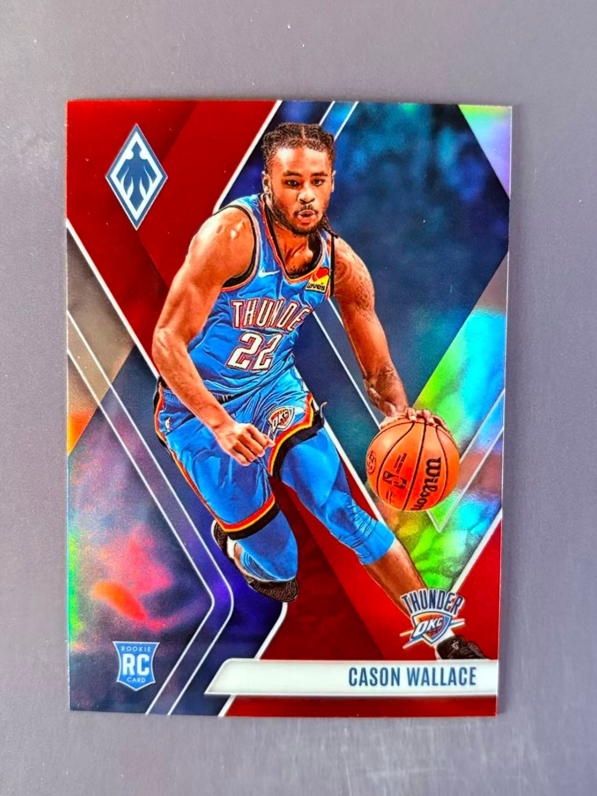 Cason Wallace 2023-24 Panini Phoenix Red /199 RC #291