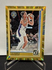 2025 Donruss WNBA Kia Nurse Gold Laser /10 #6 Chicago Sky SSP