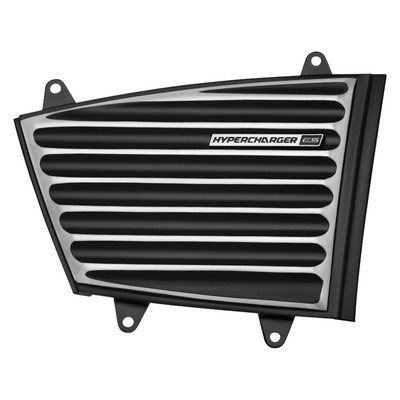 Kuryakyn Hypercharger ES Classic Black/Chrome Faceplates