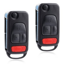 2 For 1999 2000 2001 2002 Mercedes Benz S 600 Keyless Remote Fob Car Flip Key