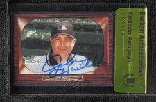 BAS 2004 Bowman Heritage John Hirschbeck #276 Seal of Authenticity Auto 3c7