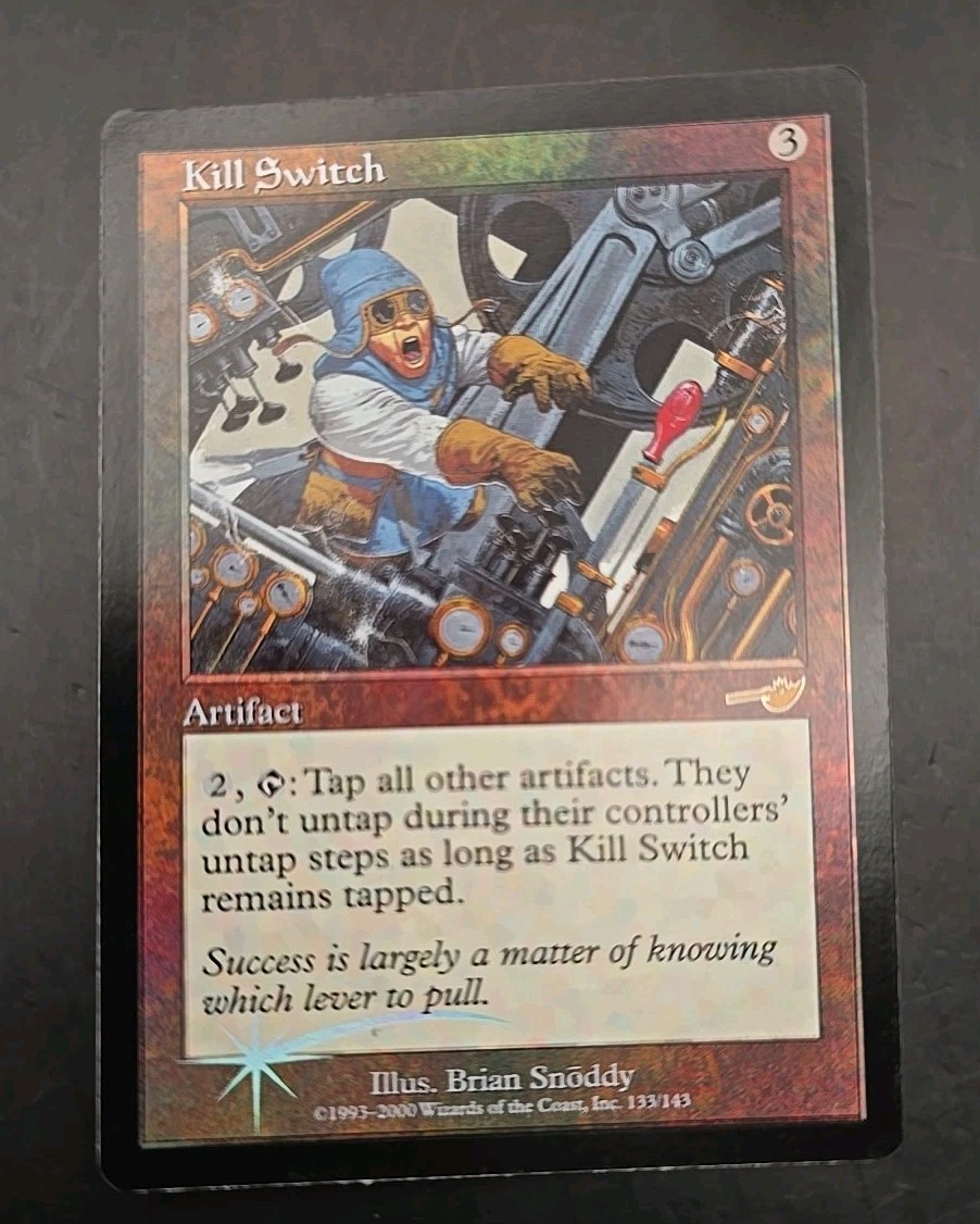 Kill Switch Nemesis MTG Foil Lightly Played 