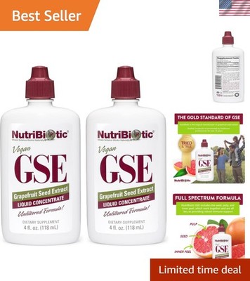 GSE, 4 Oz Liquid | The  Grapefruit Seed Extract  Concentrate with Bioflavonoi...