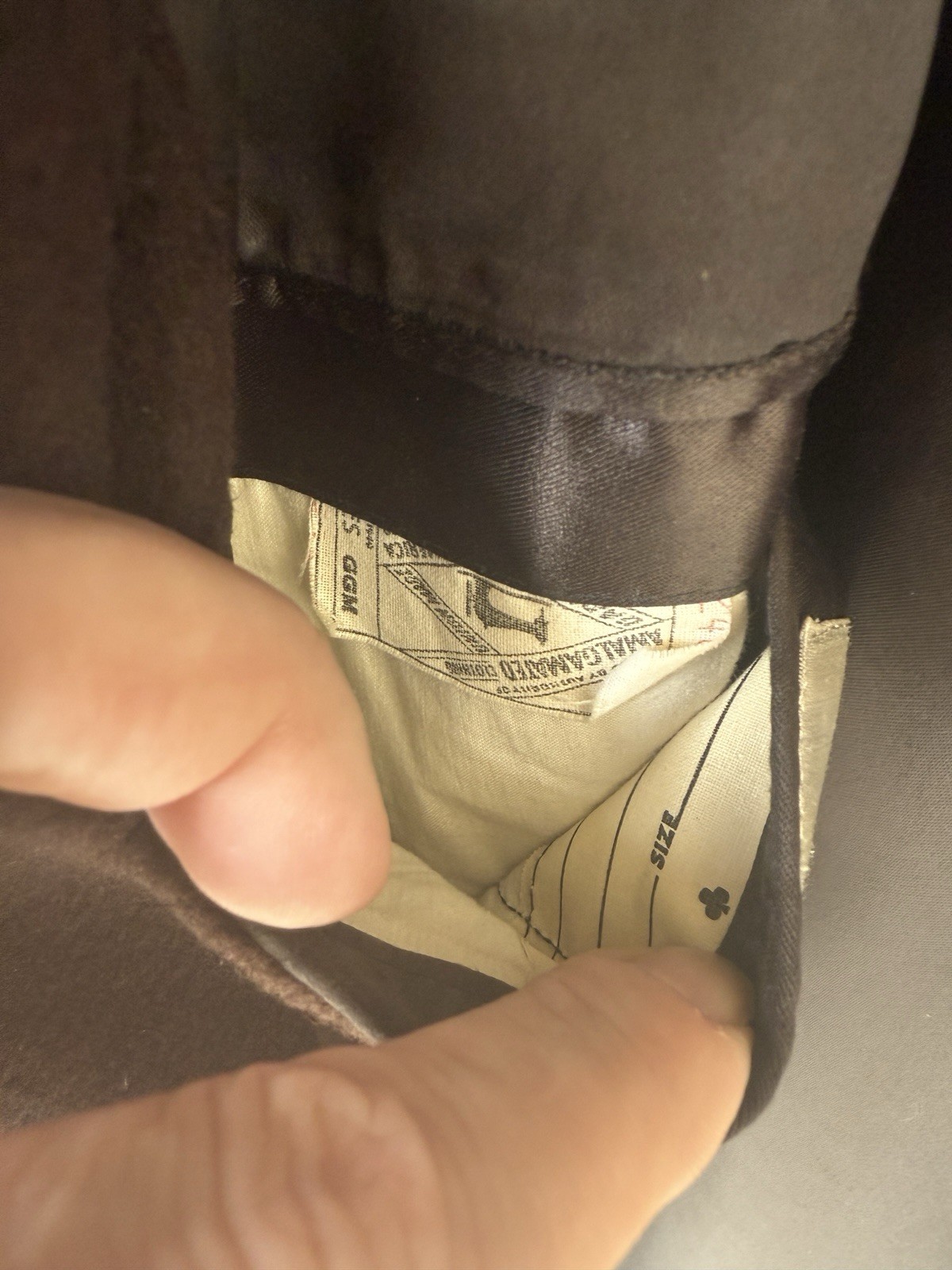 Dhalishan 100% Cashmere Brown Basic Coat Men's Re… - image 4