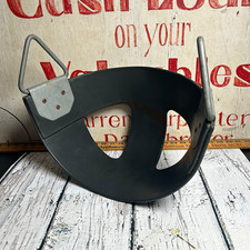 Vtg Commercial Toddler Full Bucket Swing Seat Heavy Duty Rubber Playground USA