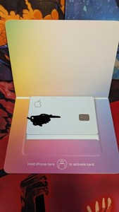 Authentic Apple Card Titanium Metal MasterCard - Cancelled Collectible