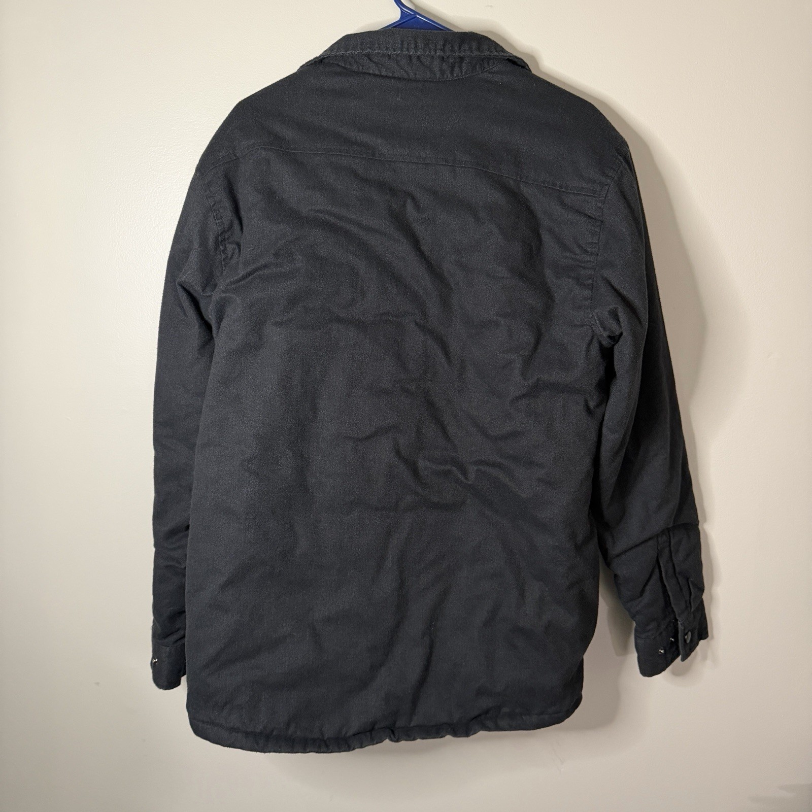 RUGGED ELEMENTS Jacket Mens Medium black Snap Coa… - image 6