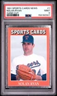 158180567 Nolan Ryan 1991 Sports Cards News #1 PSA 9