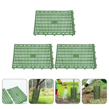3 Pcs Plastic Tree Trunk Wrap Protective Covers for Tree Bark and Garden Plants
