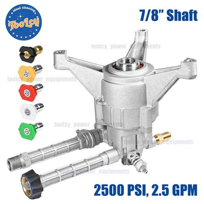 #ad TOOLCY High Pressure Washer Pump 2500 PSI 7 8quot; Shaft Vertical 2.5 GPM $90.26