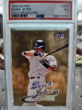 1999 Fleer Ultra - Derek Jeter #30G Gold Medallion PSA 7