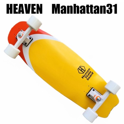【ひな】HEAVEN　skateboard　マンハッタン31 Heaven Skateboarding Manhattan 31Inch Surf Perfect For Off