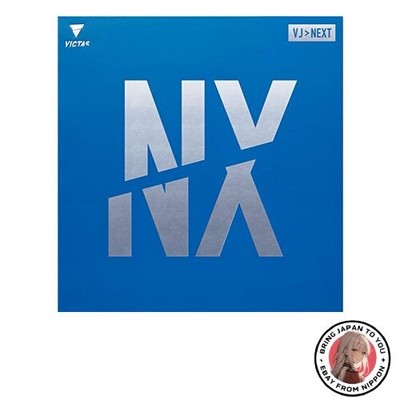 New VICTAS VJ Next Table Tennis Rubber High Elasticity Soft Backing Made in
