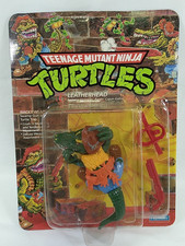 Playmates Teenage Mutant Ninja Turtles Vintage Leatherhead Figure 1989 Unpunched