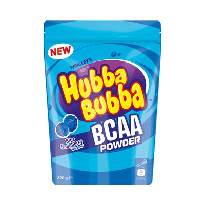 Mars Protein Hubba Bubba BCAA (320g) Blue Raspberry (74,97 EUR/kg)