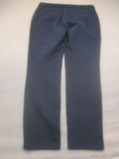 Talbots Size 6P Womens Blue Cotton Blend Straight Comfy Casual Chino Pants 116