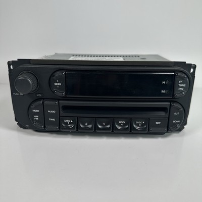 2002-2007 Dodge Chrysler Jeep OEM Radio CD Player Factory - 30 Day Warranty