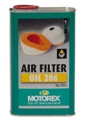 AIR FILTER OIL 206, 1 Litre.  MOTOREX OIL OF SWITZERLAND, Rec'd by KTM & Husky - Picture 1 of 1