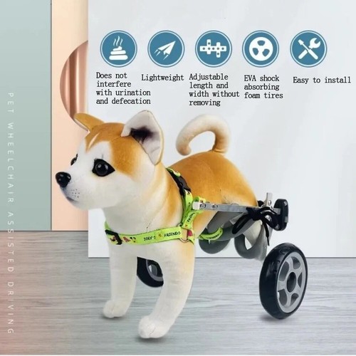 Silla de ruedas para perros discapacitados Gato Silla de ruedas Extremidades ... - Imagen 4 de 7